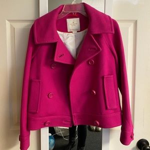 Kate Spade Pink Peacoat